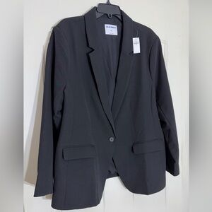 NWT, Old Navy Women's Classic Black Blazer, Sz XXL
